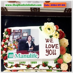 Bánh Sinh Nhật In Hình Ảnh - H741
